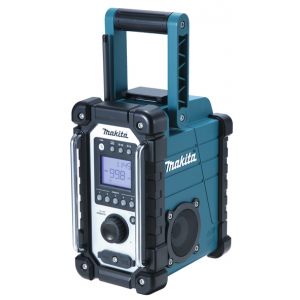 Makita DMR107 10,8 - 18V accu / netstroom bouwradio zonder accu's en lader