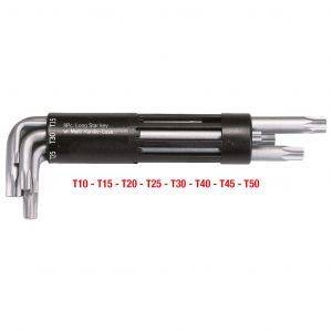 KS Tools 151.2300 3in1 Stiftsleutelset, Torx, lang, 8-dlg