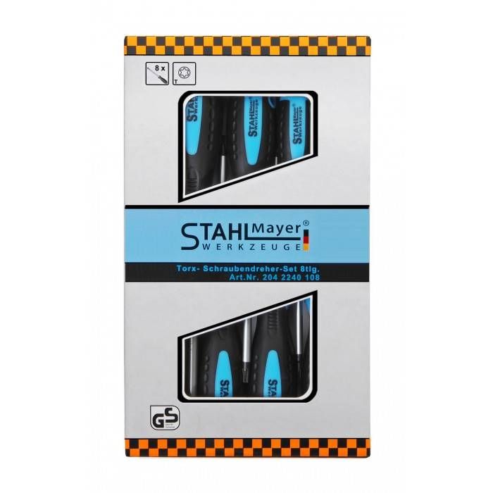 Stahlmayer torx schroevendraaierset 8-delig Handgereedschap Prijstechnisch