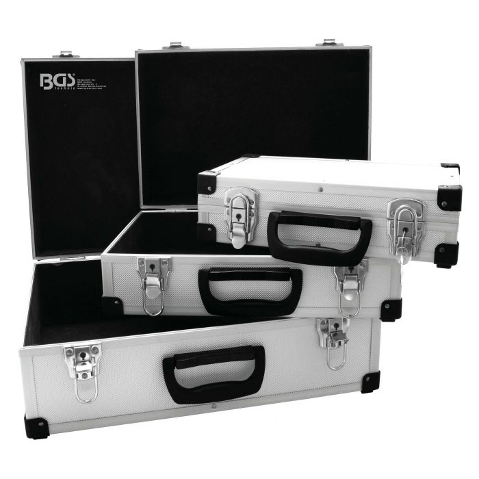 BGS gereedschapskofferset aluminium 3-delig Gereedschapskoffer Handgereedschap