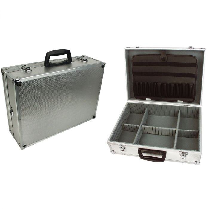 Mannesmann aluminium koffer met variabele vakindeling Handgereedschap Gereedschapdeal