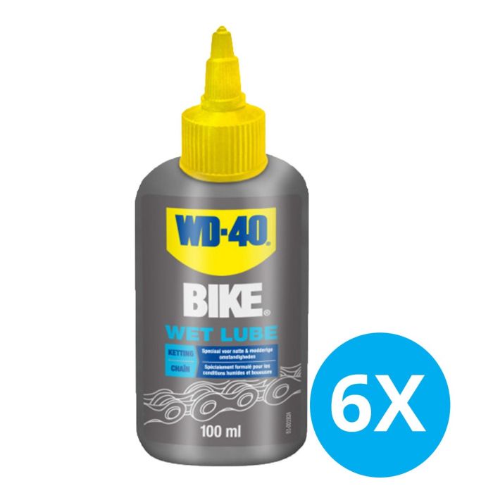 WD-40 31687-6 Bike wet lube 100 ml - 6 stuks Handgereedschap Prijstechnisch