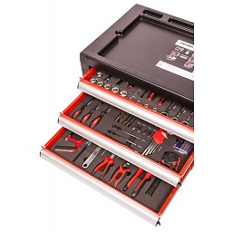 Ragnor gereedschapskist 206-delig