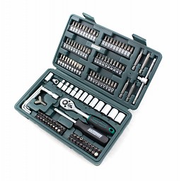 Mannesmann doppendoos 130-delig 1/4"