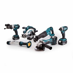 Makita DLX6044PT Comboset 18V 3 x 5,0Ah